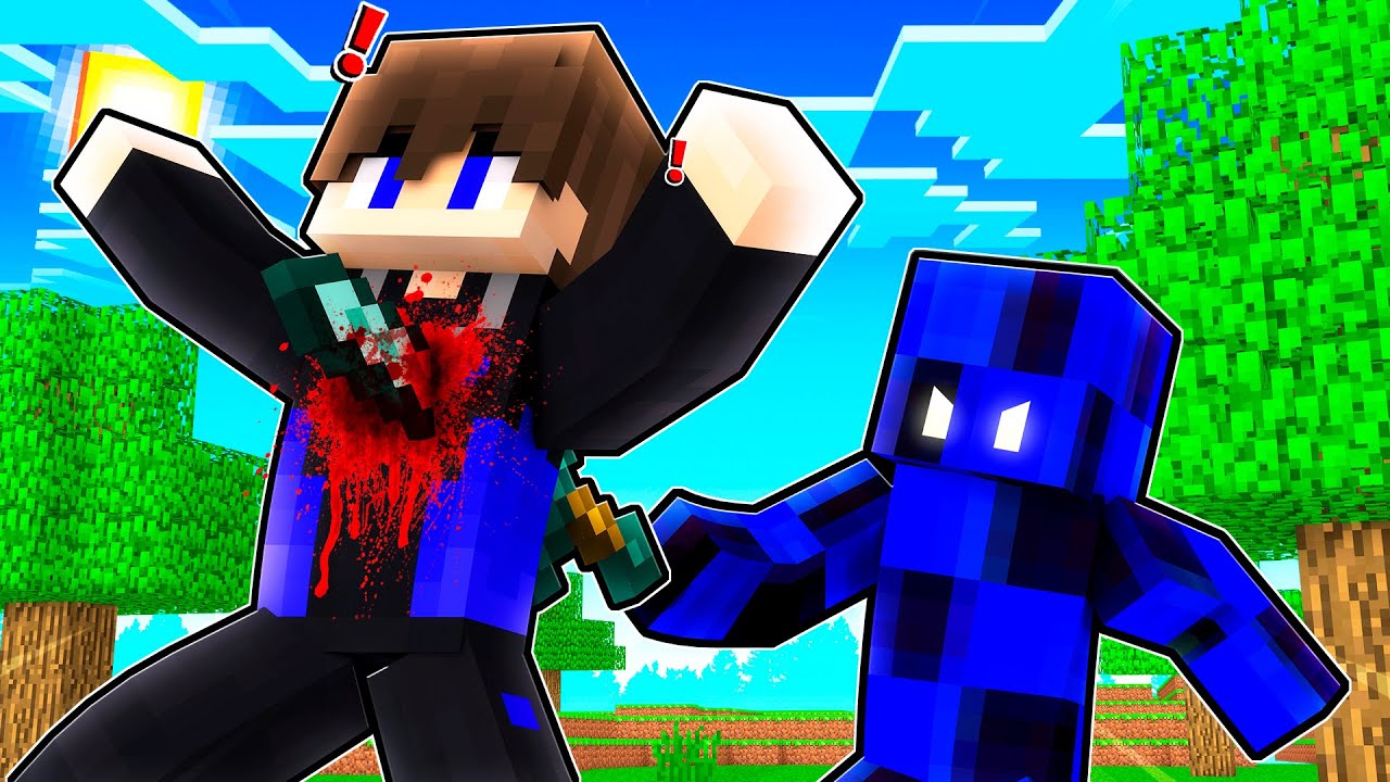 BLAUER ADMIN T&Ouml;TET mich in MINECRAFT NACHBARSCHAFT..
