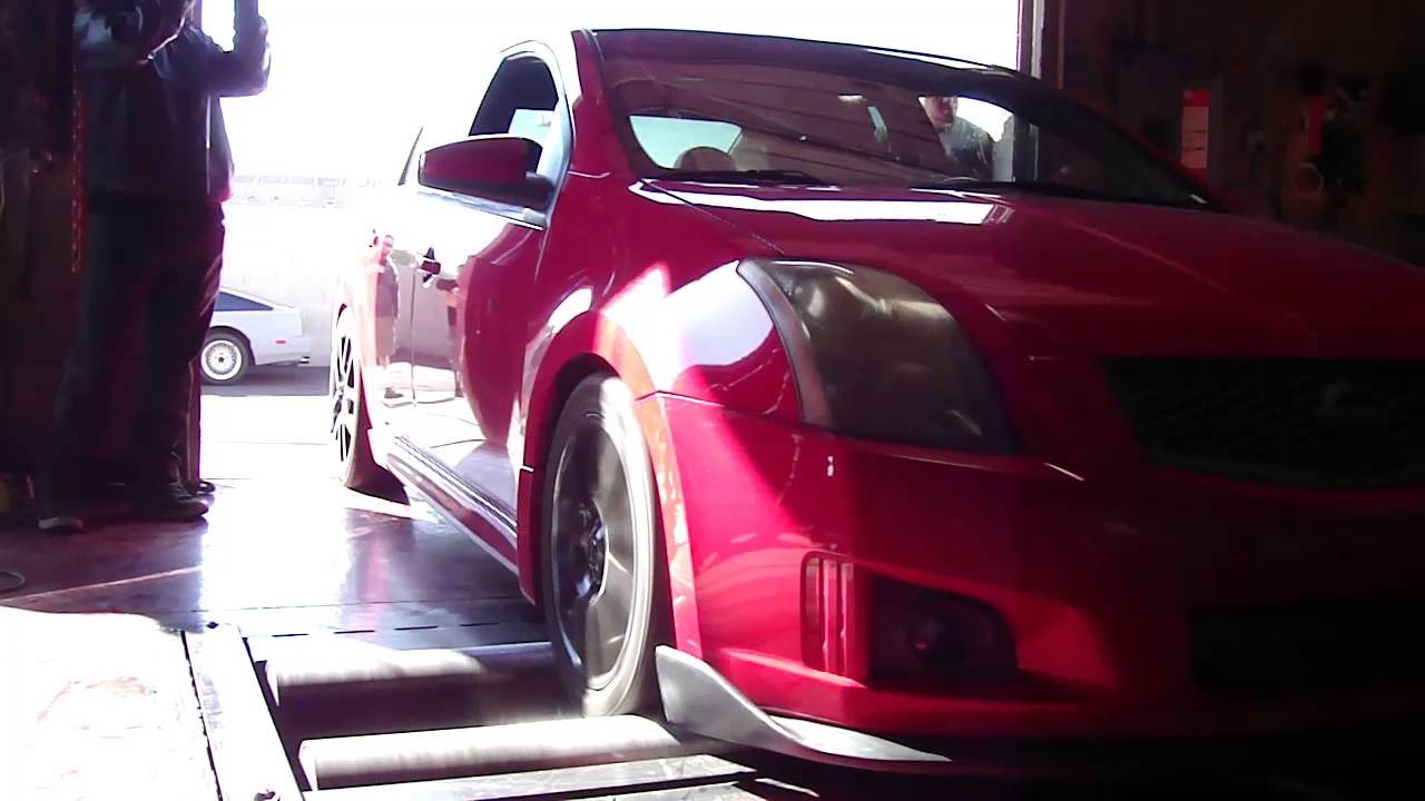 B16 Sentra Se-R Spec V with Nitrous Dyno