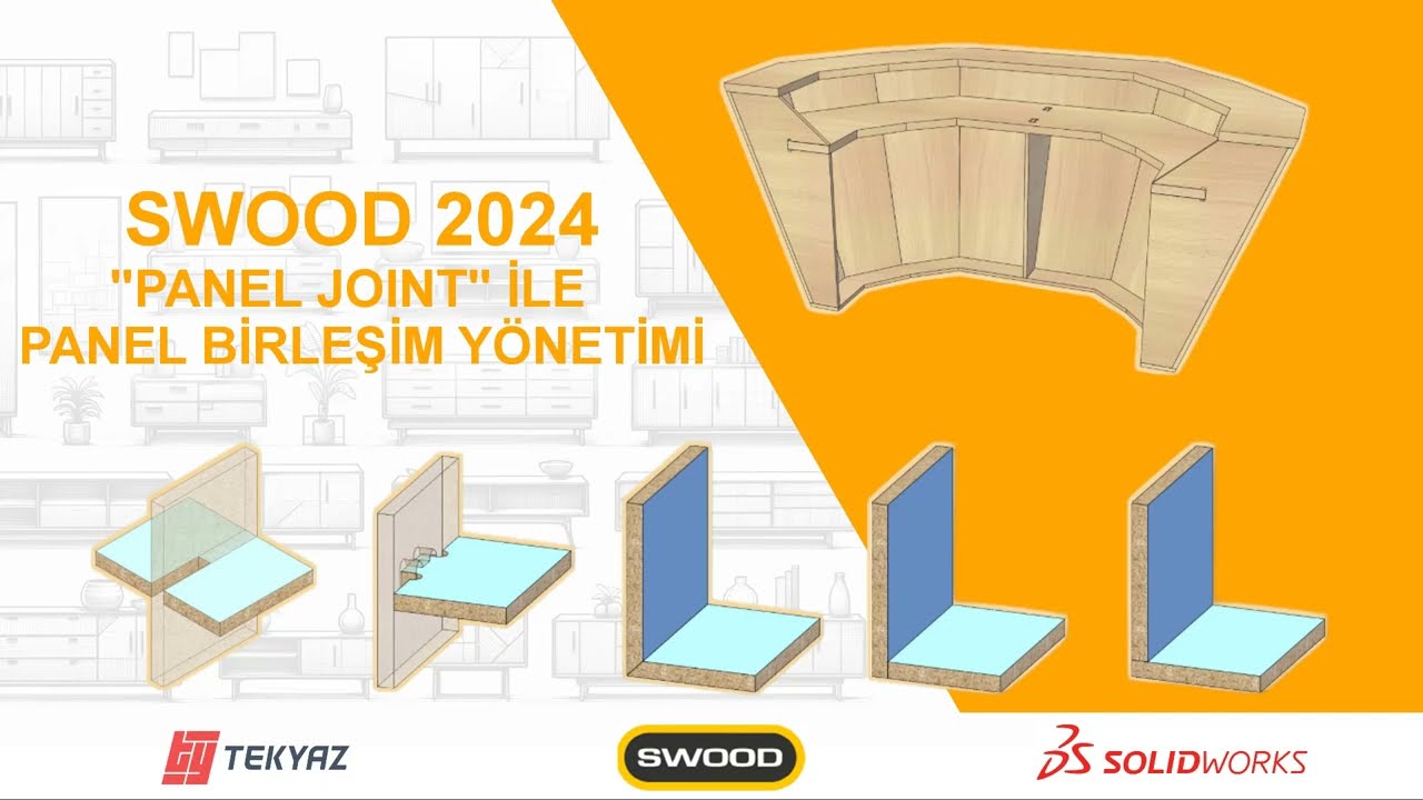 SWOOD 2024'e eklenen yeni Panel Joint Panel Birleşim Yönetimi özelliği ile tanışın!