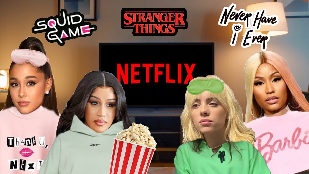 What If CELEBS Watch Netflix! (feat. Nicki, Ariana, Cardi, Billie and more)