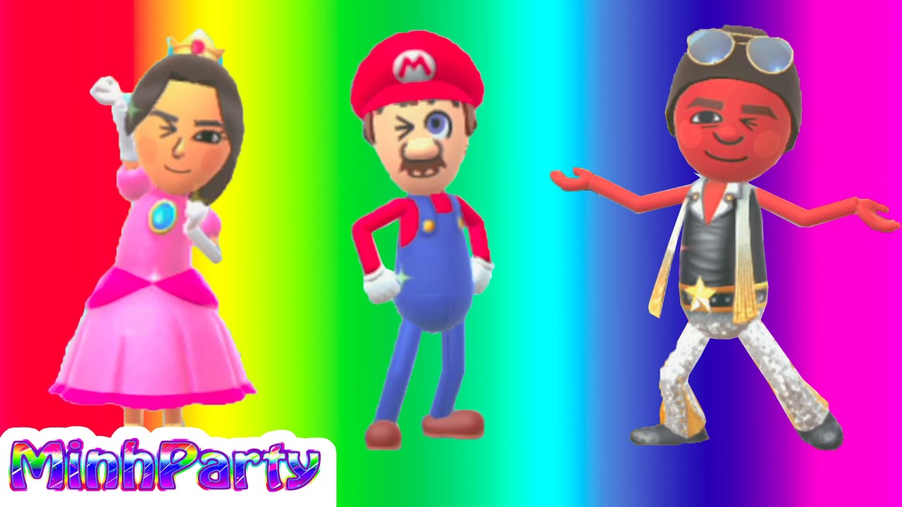 Wii Party U Mii Fashion Plaza Luigi Vs Joao Vs Jialan Vs Ricardo