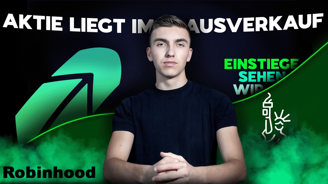 Robinhood Aktienanalyse – 50% Korrektur in 6 Monaten, Zittrige Hände im Markt – endlich Einstiege!
