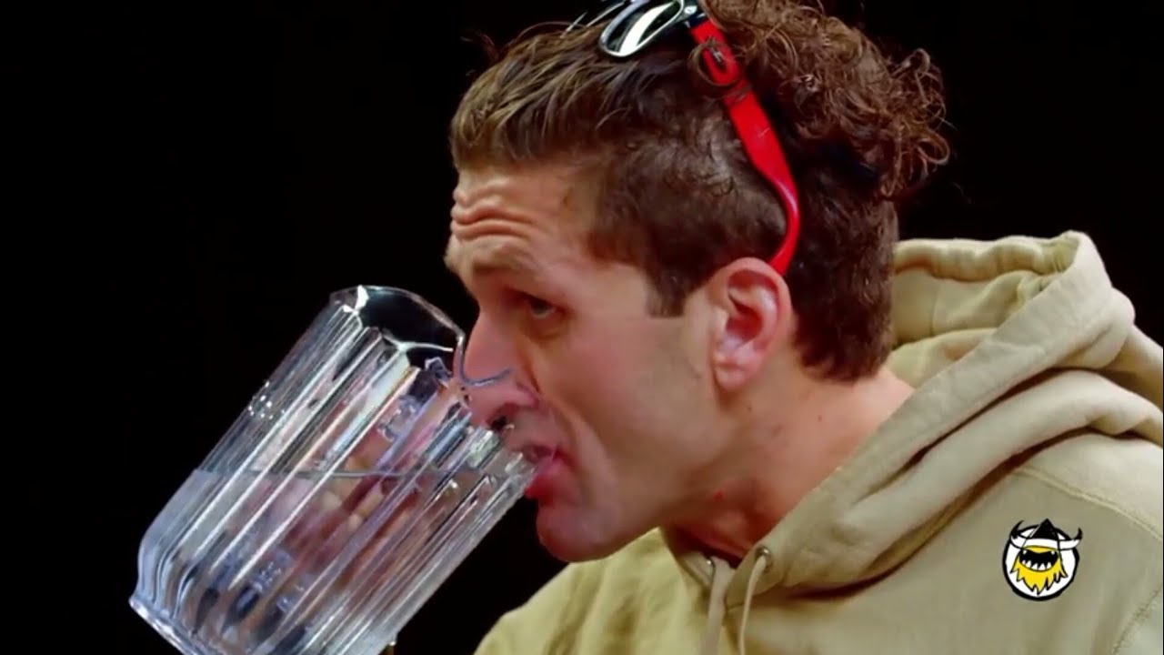 Hot Ones with Casey Neistat But He Just Drinks Water