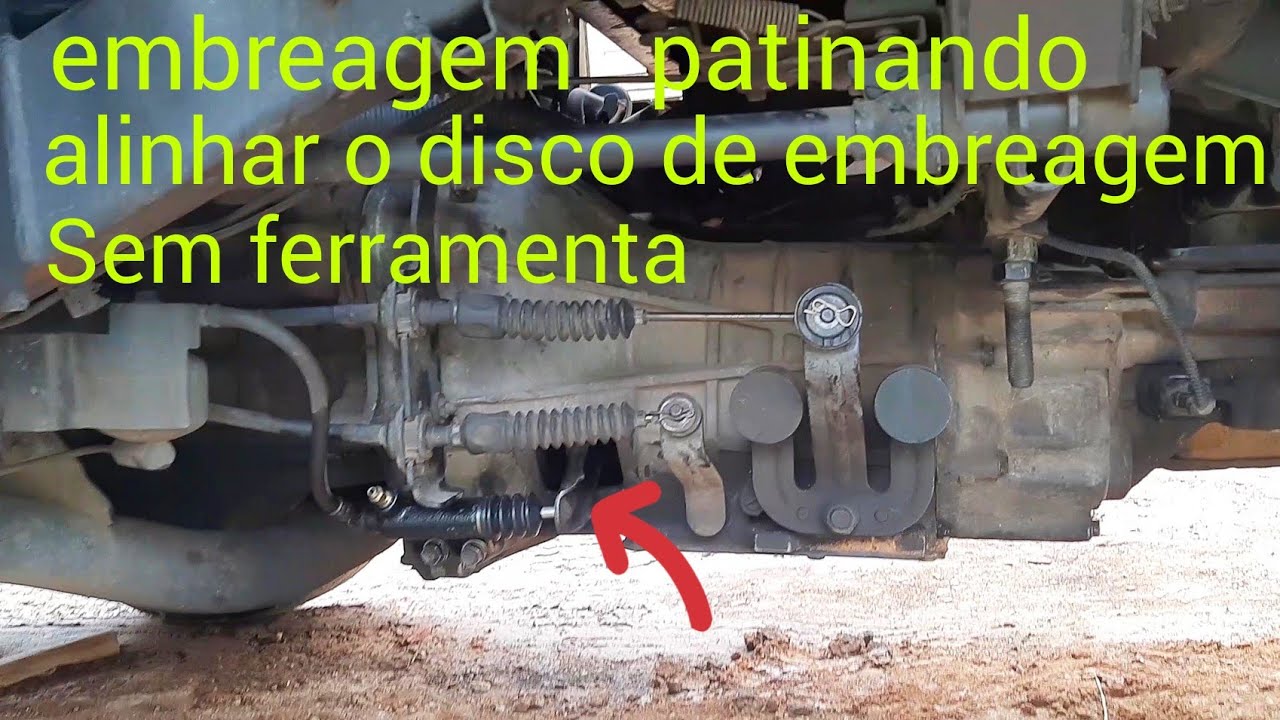 HR = embreagem patinando e como alinhar o disco de embreagem sem ferramenta