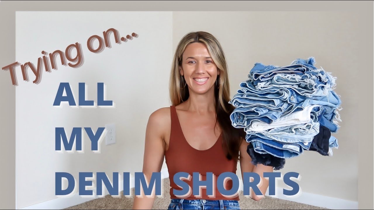 My Denim Shorts | Trying on | Target, Levi's, Agolde, Abercrombie