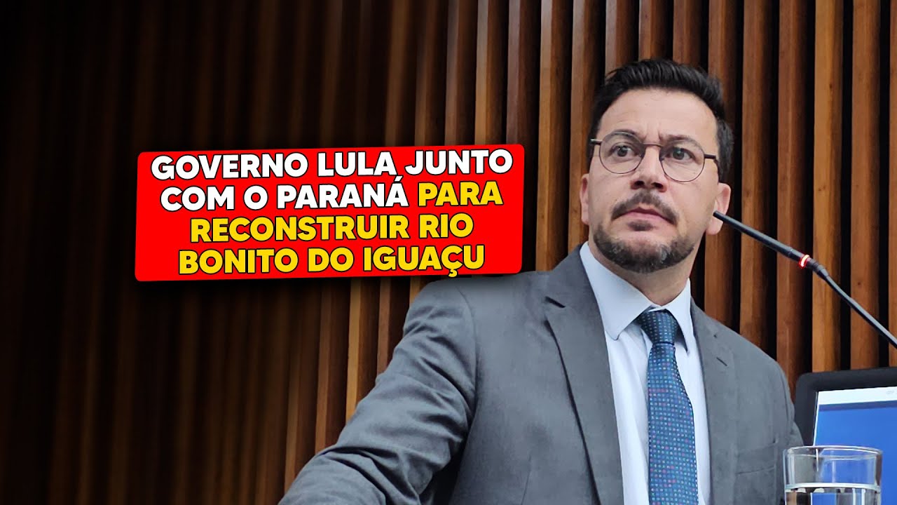 Governo Lula junto com o Paraná para reconstruir Rio Bonito do Iguaçu