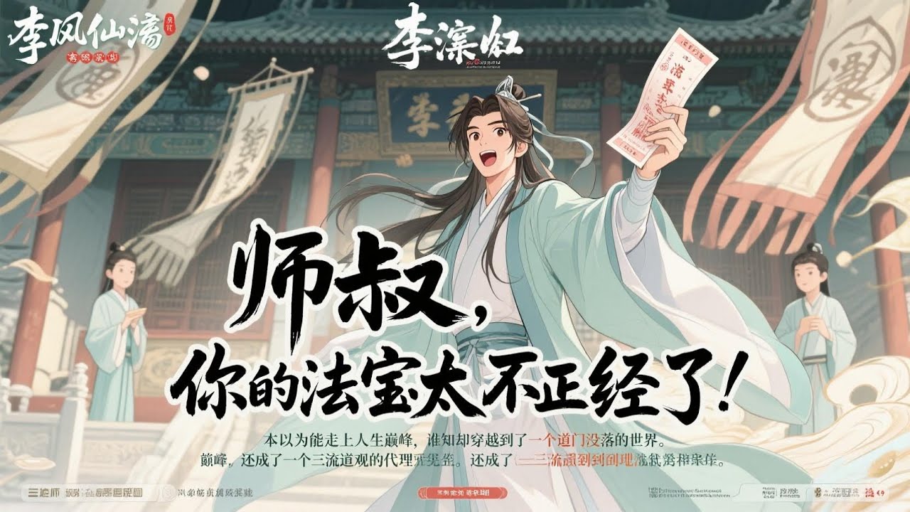 🔥【超长更新】《师叔，你的法宝太不正经了》💥1~489章节：你本是一名宗师级炼器师，可你炼制的法宝却被所有人嫌弃，本应是收人兵器的七宝葫芦，却成了专门爆衣的神器。#小说 #推文 #ai漫画 #二次元