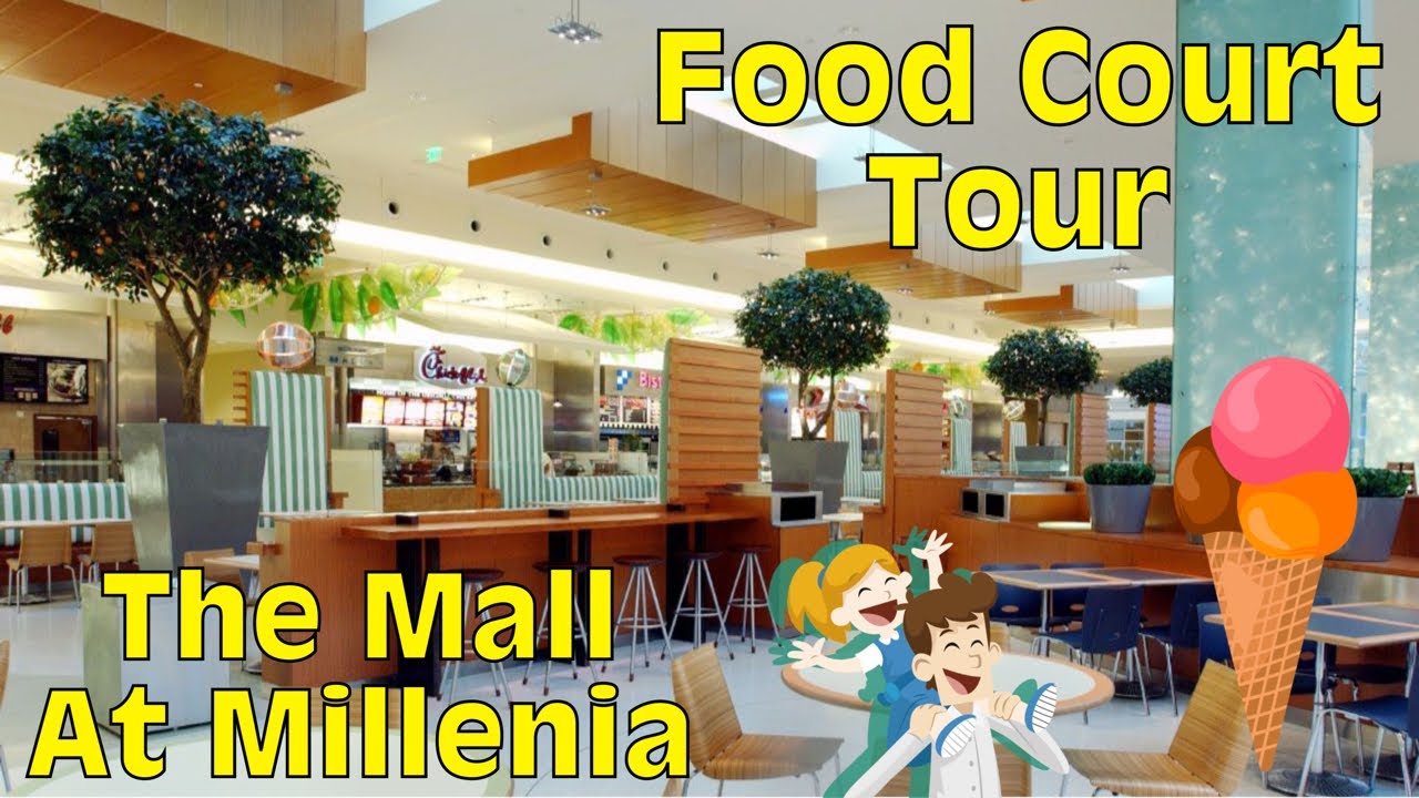 The Mall at Millenia Orangerie Cafe Tour 2021 | Food Court | In Orlando Florida | 4K 60 FPS