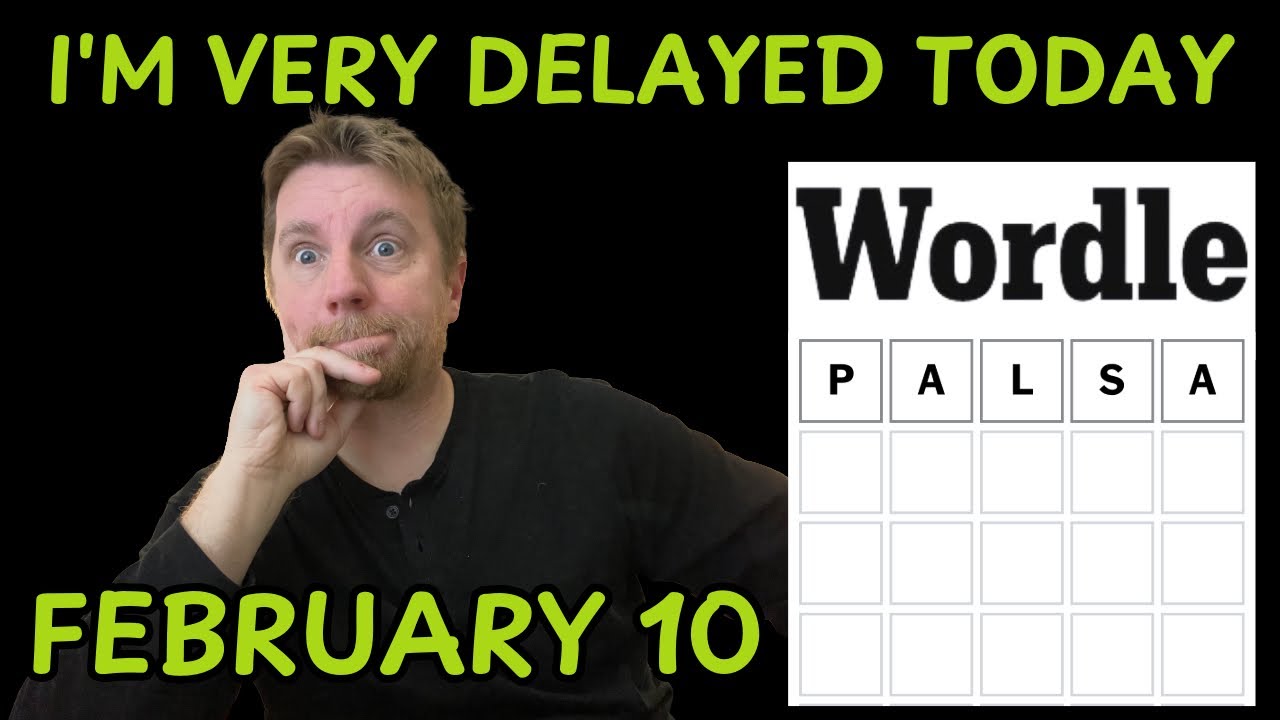 Making the best of a bad situation | Wordle #1697 (Feb 10 2026)