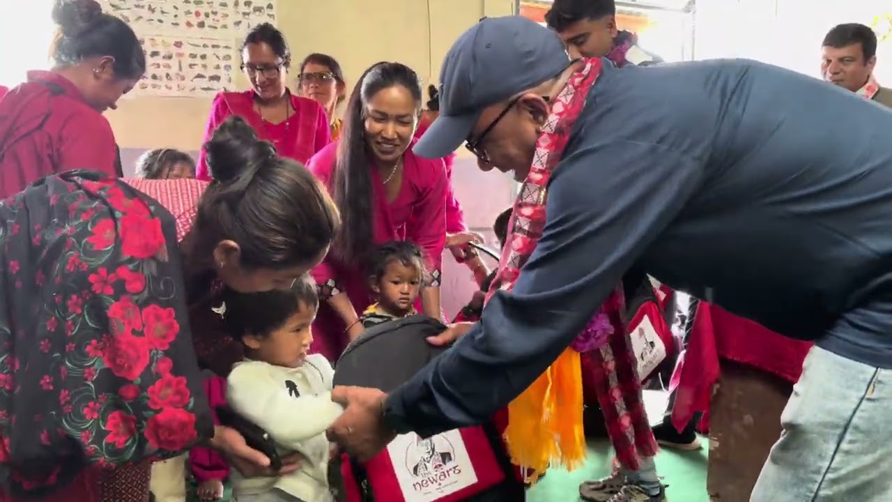 Music for education Donation Program #thenewars #travel #puntaydiaries #nepal #education #charity 
