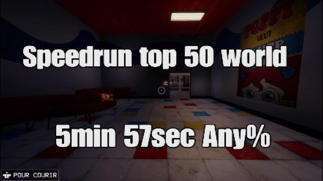 Top 50 console speedrun poppy playtime [5min57sec][ps5]