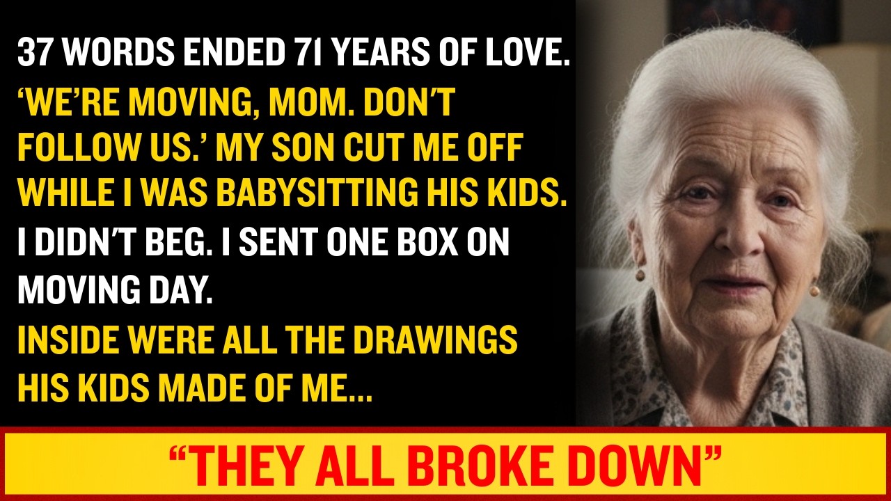Son Texted Don't Follow Us, Mom and Blocked Me...The Package I Sent on Moving Day Changed Everything