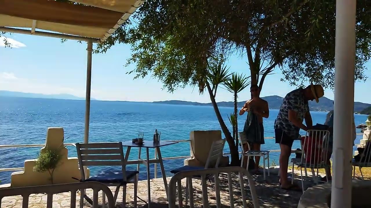 9.07.22 Aurora cafe  . Moraitika . Corfu