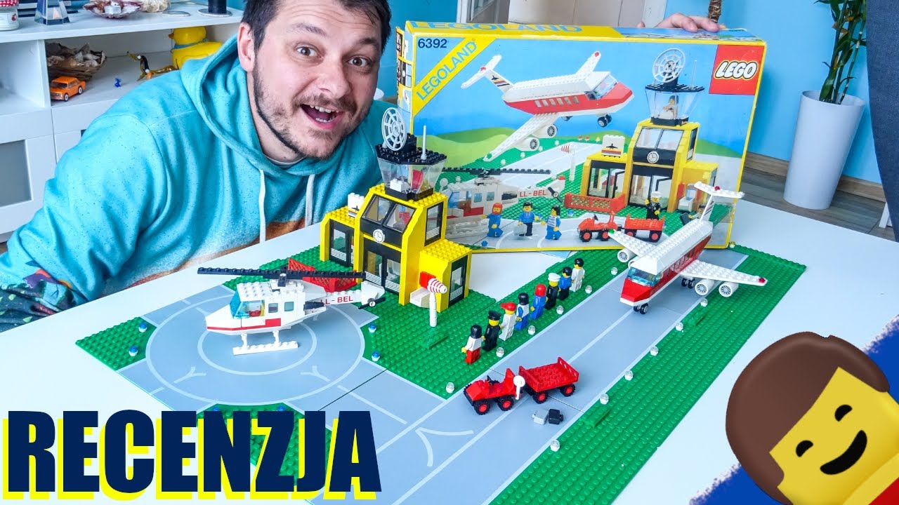 Lotnisko lat 80 było genialne ! / LEGO 6392 Airport / Recenzja