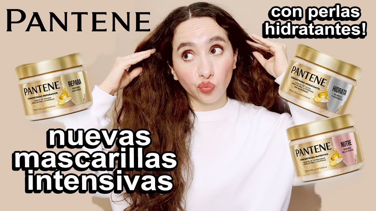✨ NUEVAS Mascarillas Pantene Intensivas 💆‍♀️ ¡Transforma tu Cabello en Minutos! 