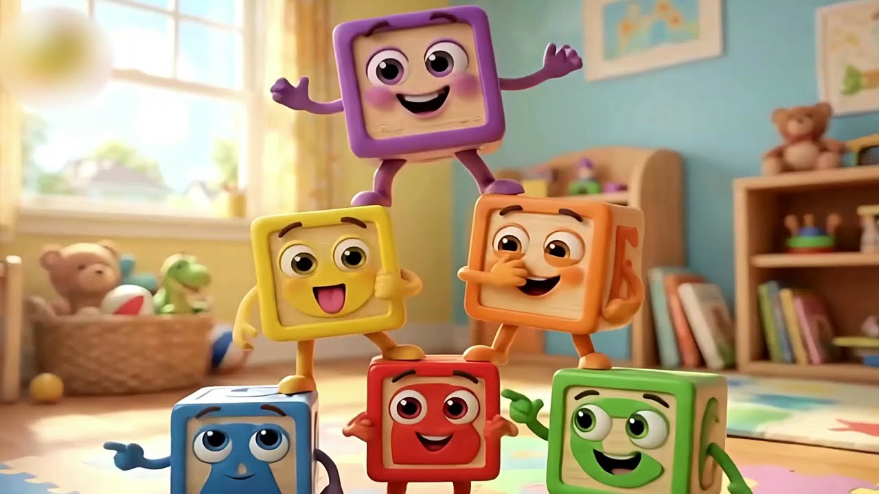 Number Blocks Song – Playroom Counting 1 To 10 | @BabyTVYellowChick