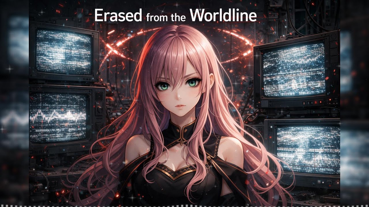 🎧Erased from the Worldline｜Sakura｜Dark Anime Song【Global Harmony JP】