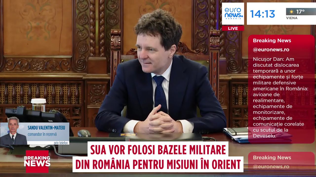SUA intervin defensiv din România în Orient. Sandu Valentin-Mateiu: Tehnic, România nu e implicată