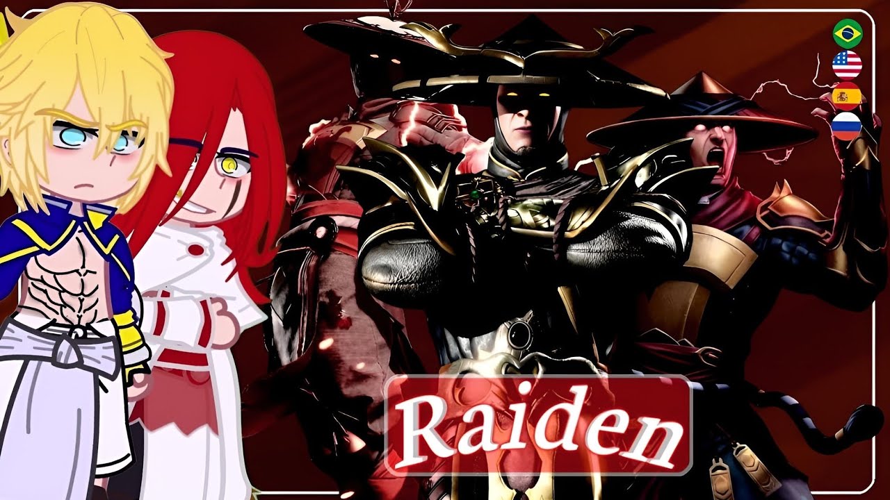 Gods | Record of Ragnarok | react to Raiden || [🇧🇷🇺🇲🇪🇸🇷🇺]