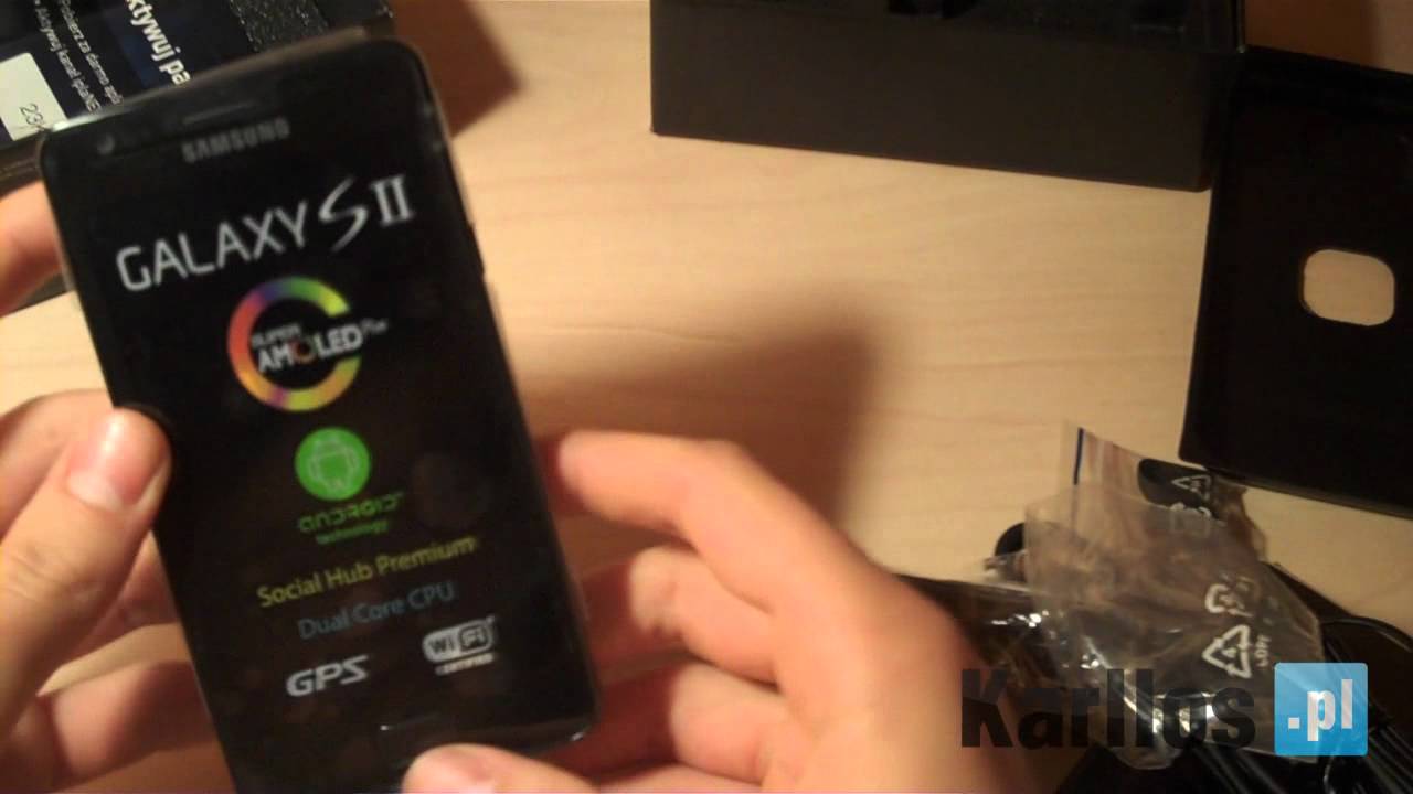 Samsung Galaxy S II (i9100) - rozpakowanie i pierwsze wrażenia
