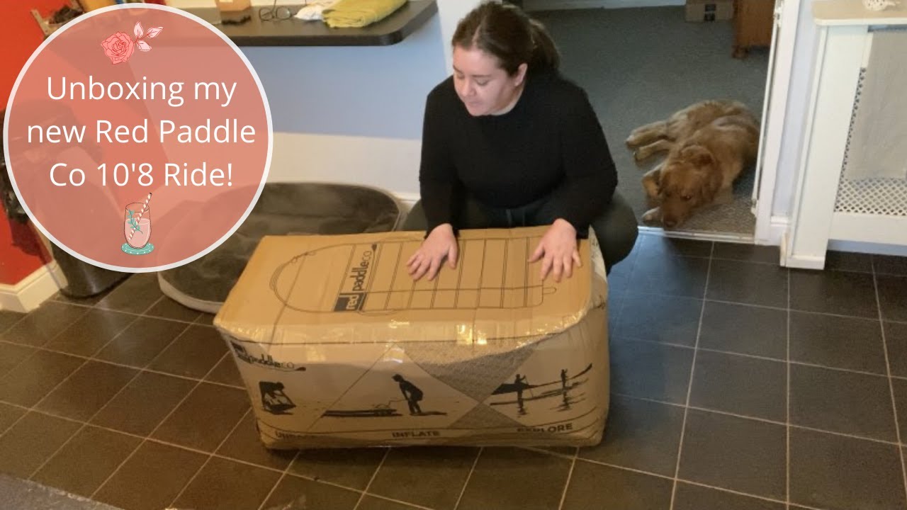 Unboxing my new 2021 Red Paddle co 10'8 ride!