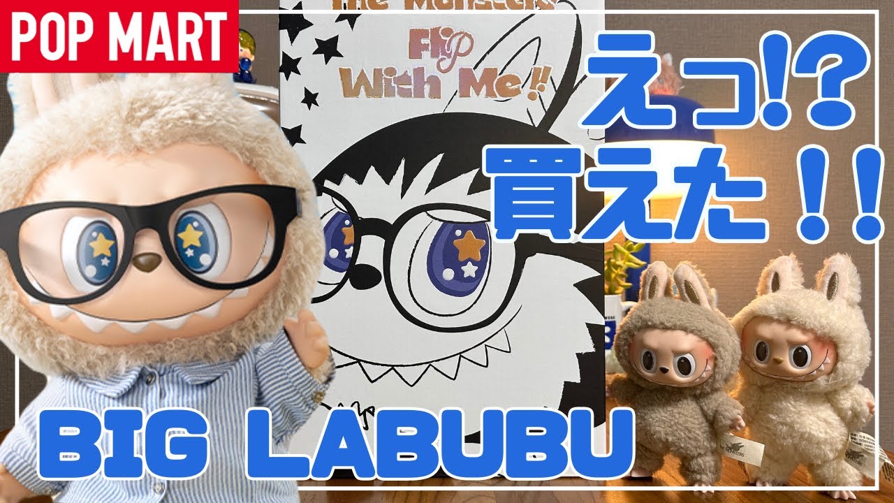 【ポップマート】POPMART LABUBU Flip With Me unboxingラブブかわいい！