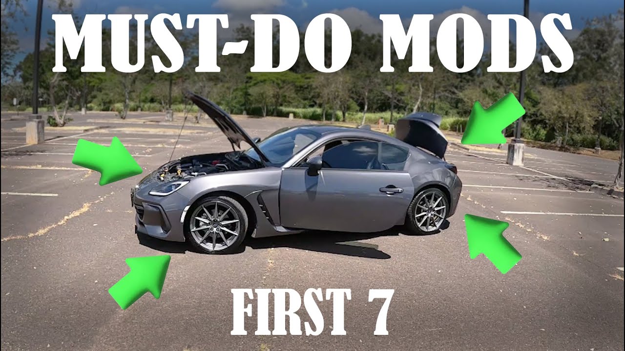 GR86 BRZ First 7 MUST DO Modifications