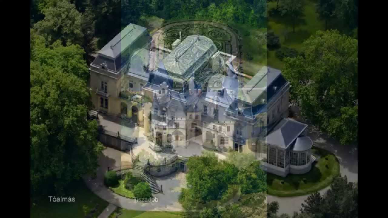 Magyarország legszebb kastélyai madártávlatból