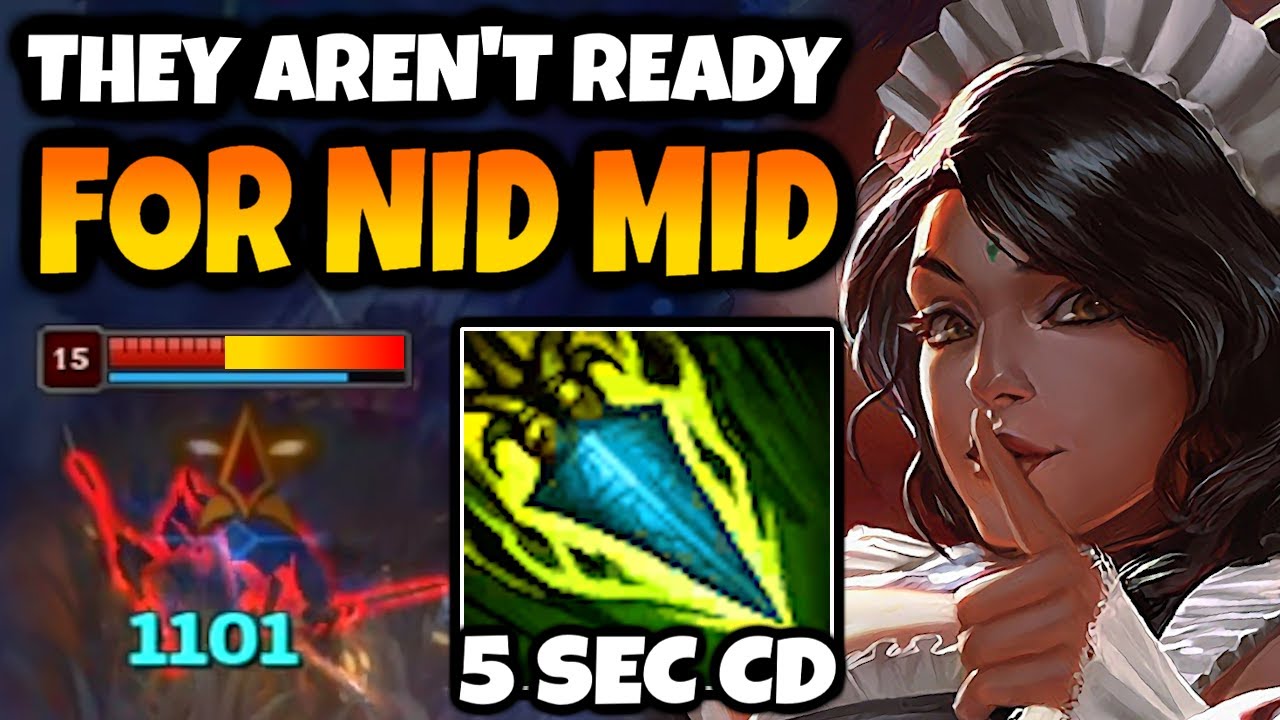 Teaching High Elo to be scared of Nidalee Mid. (1800 Damage Spears)