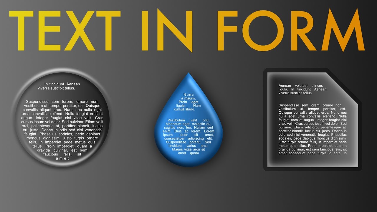 #08 Quicktips Affinity Designer - Text in Form [ DEUTSCH ]