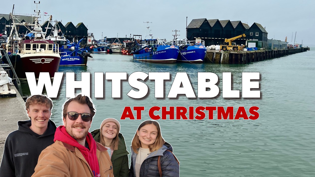 A Christmas Adventure In Whitstable, Kent | The Chalet Cinema With Hot Chocolate
