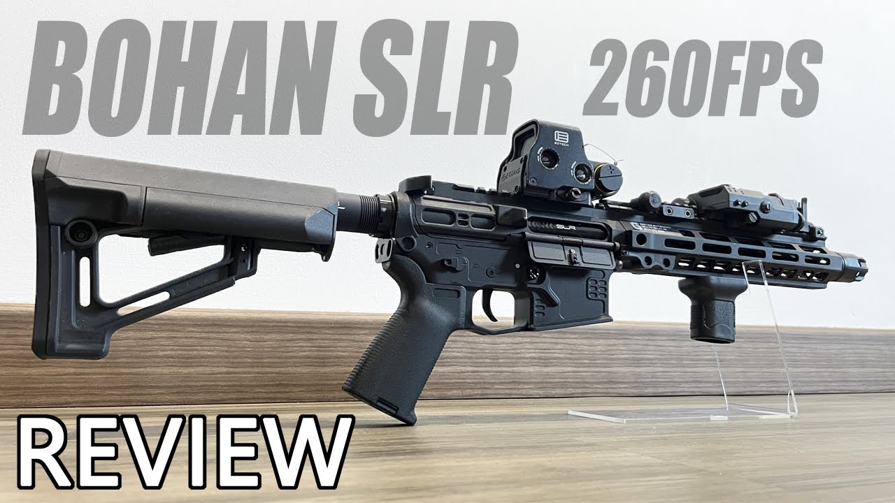 Bohan SLR Gel Blaster Blowback Bolt Catch Review