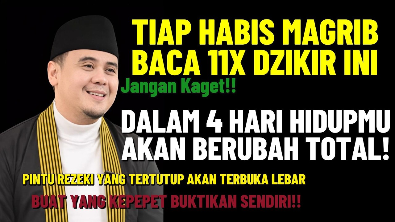 Habis Magrib Baca Surah Pendek Ini 11x!! Gak Sampai 4 Hari Hidupmu Mendadak Kaya!!!