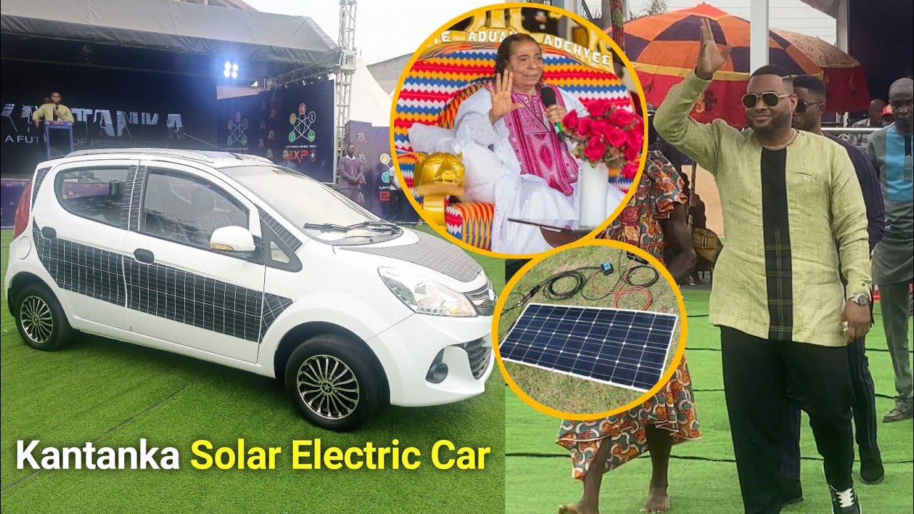Kantanka Tech Expo 2022: Kantanka Unveils Solar Electric Powered Mini Car For Uber/Bolt