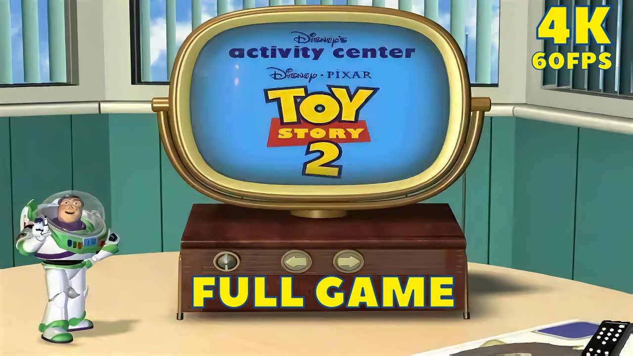 Прохождение игры Disney's Toy Story 2: Activity Center в формате 4K UHD.