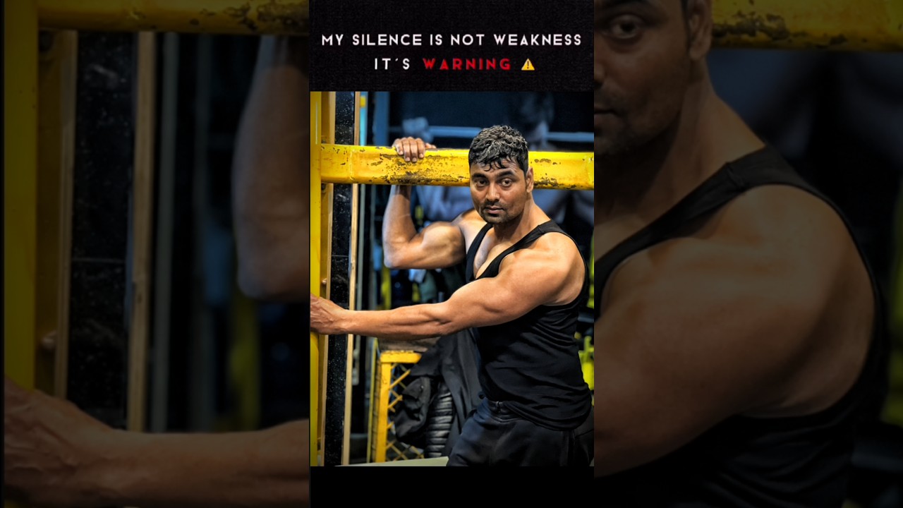 My silence is not weakness ⚠️ 