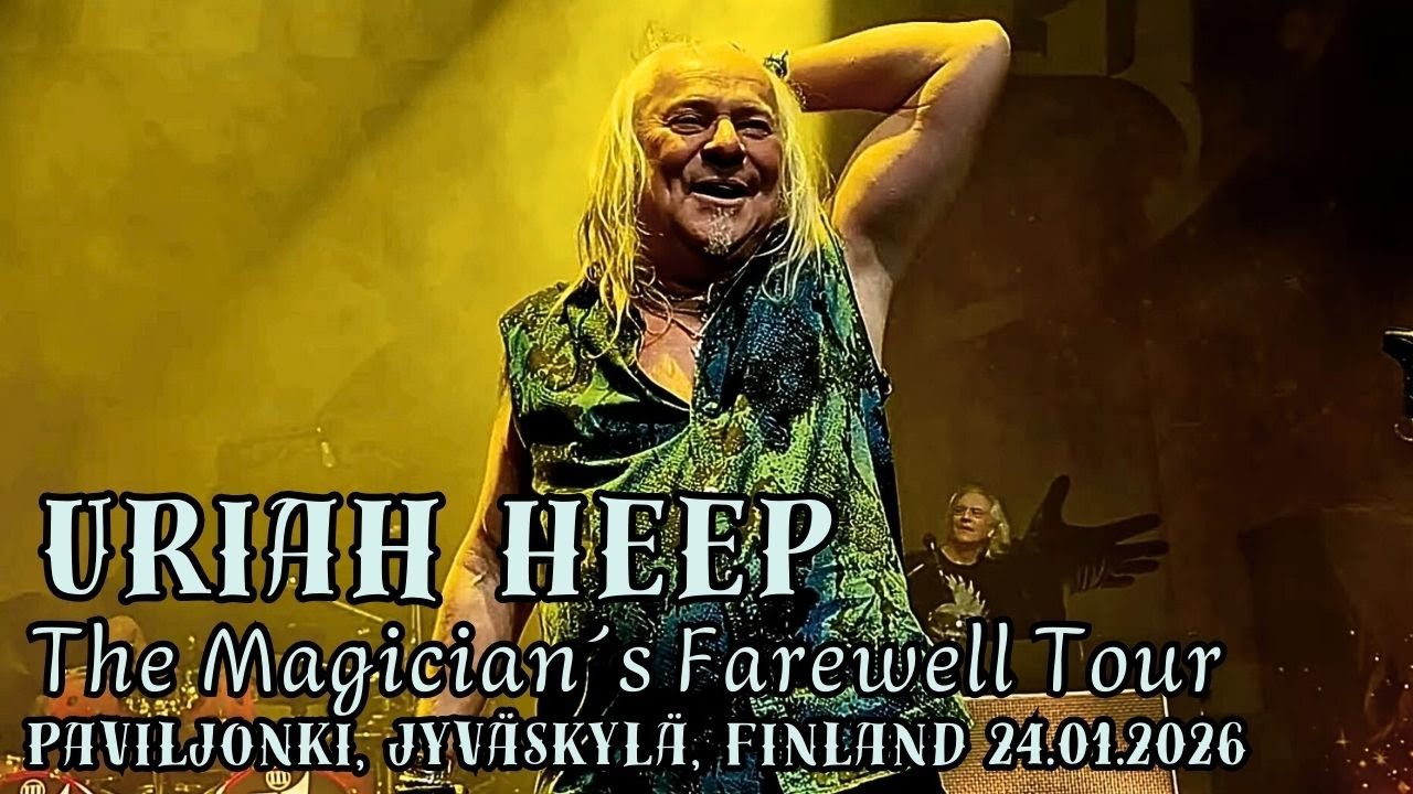 Uriah Heep - Sunrise @ Paviljonki, Jyväskylä, Finland 24.01.2026