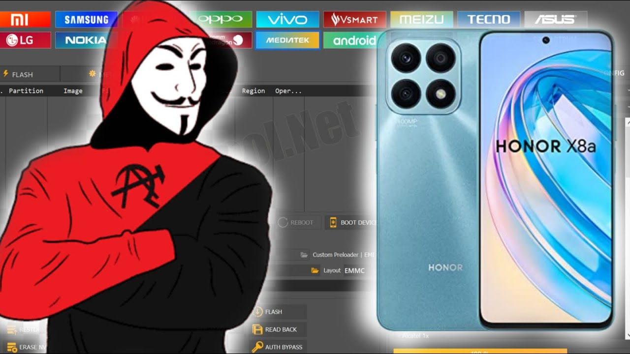 REPARAR IMXX HONOR X8A (crt-lx3) | REPAIR IMXX CRT-LX3 CON UNLOCKTOOL | huawei honor x8a repair imxx