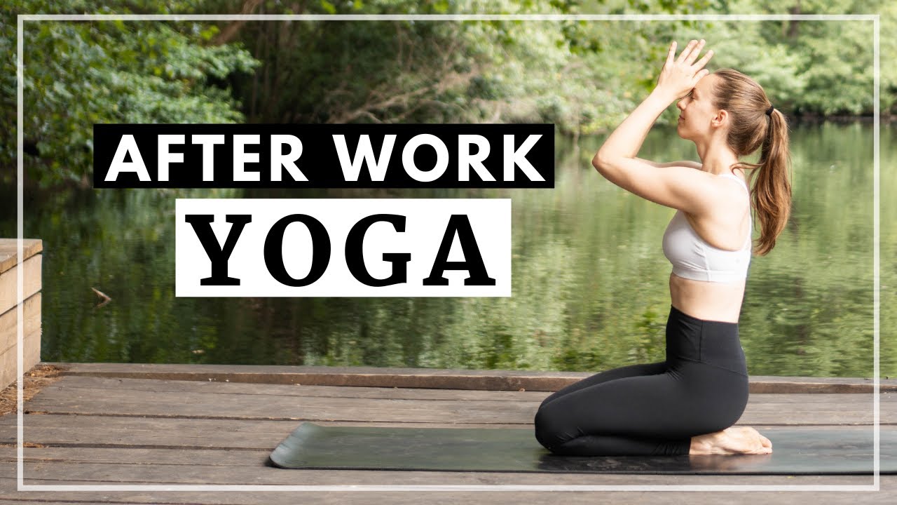 After Work Yoga | 25 Minuten bewegen & dehnen | Anti-Stress Yoga bei Rückenschmerzen & Verspannungen