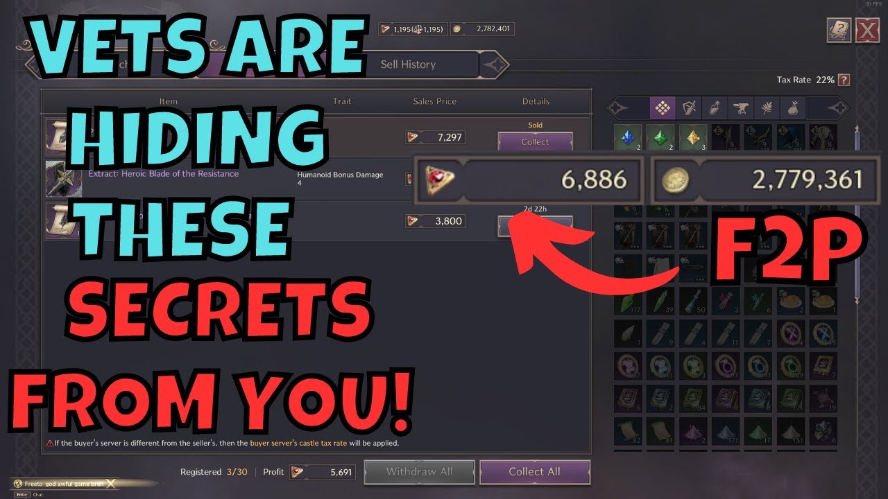 How I made Over $100 Worth of Lucent Today F2P