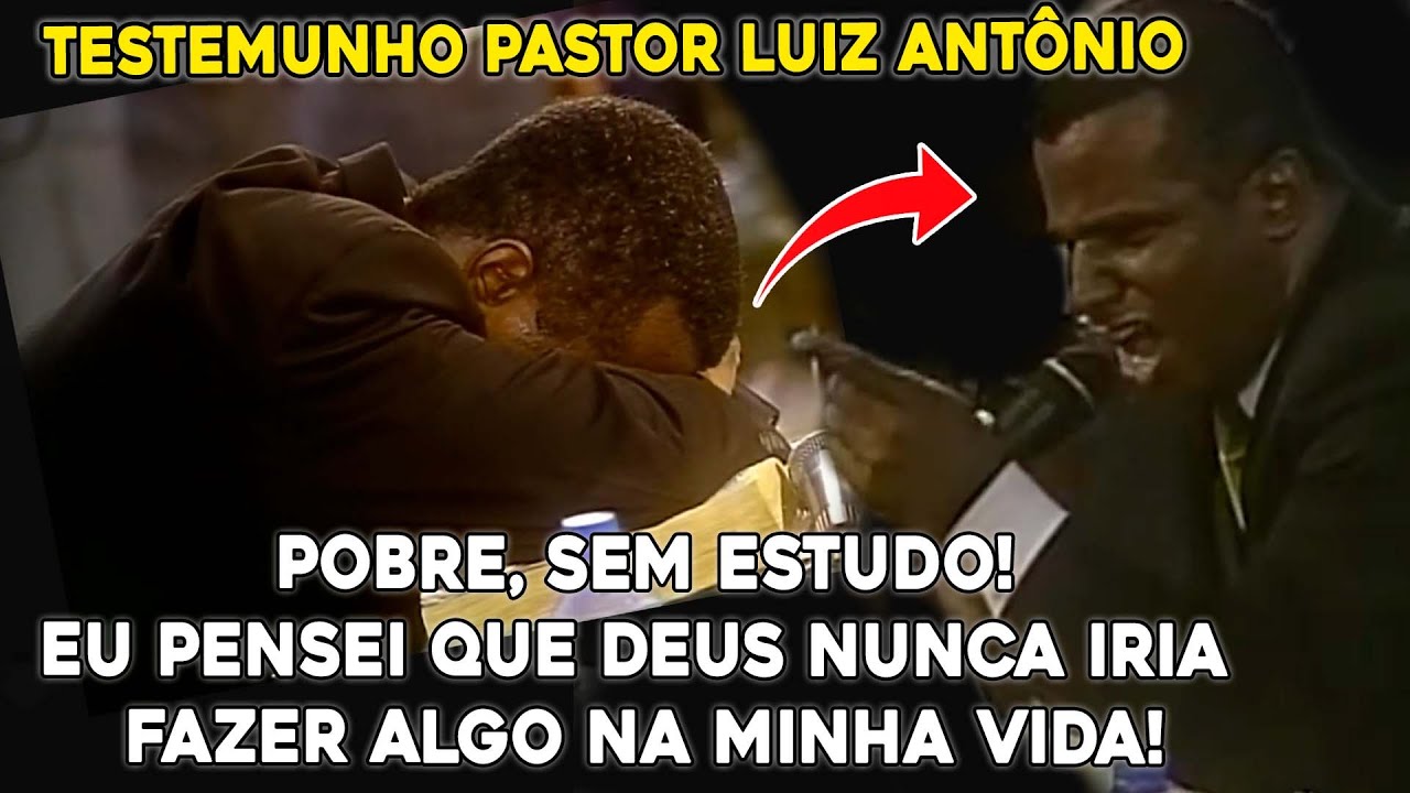 TODO GIN&Aacute;SIO FOI AS L&Aacute;GRIMAS COM ESSA MENSAGEM DO PR LUIZ ANT&Ocirc;NIO!