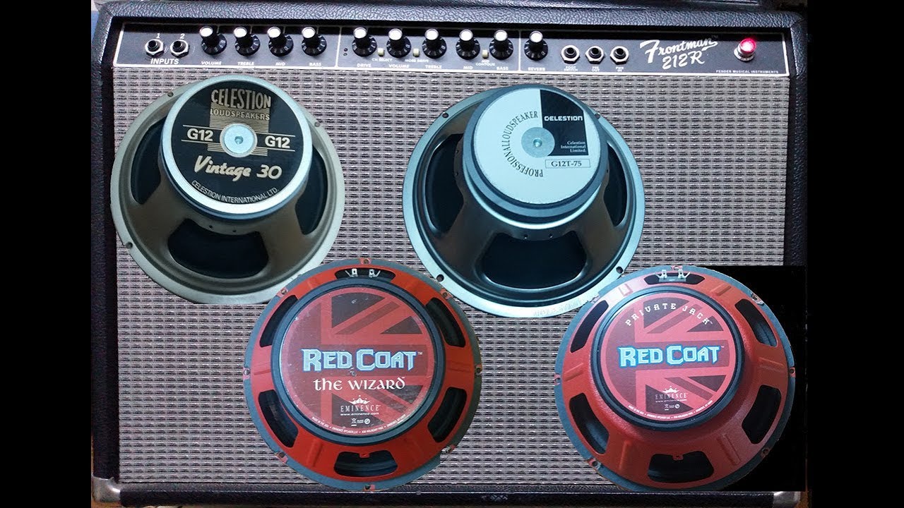 Fender Frontman 212R + Celestion & Eminence