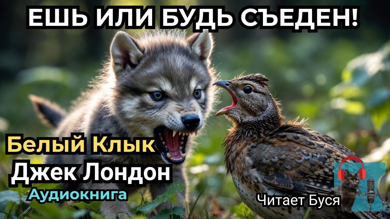 Белый Клык 5 глава | Когда Щенок Превращается в Хищника — Кровавая Расправа
