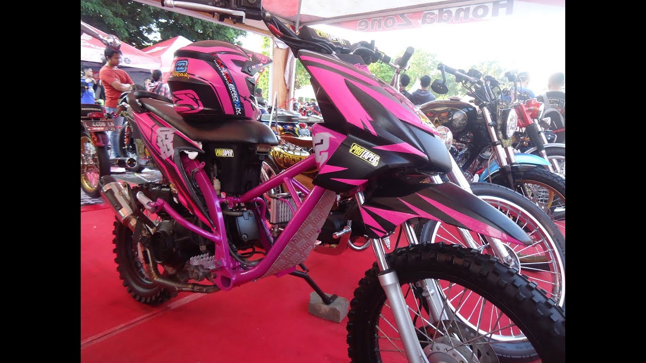 Modif Matic Trail Honda Beat Adventure Contest