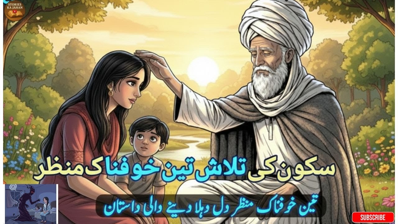 🌟 Sukoon Ki Talash Aur Teen Khaufnaak Manzar | Heart Touching Urdu Story | Emotional & Motivational