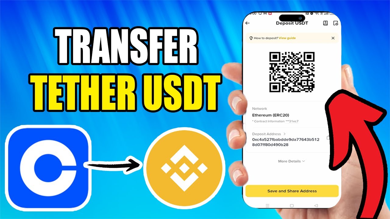 How To Transfer Tether Usdt From Coinbase To Binance - Best Method