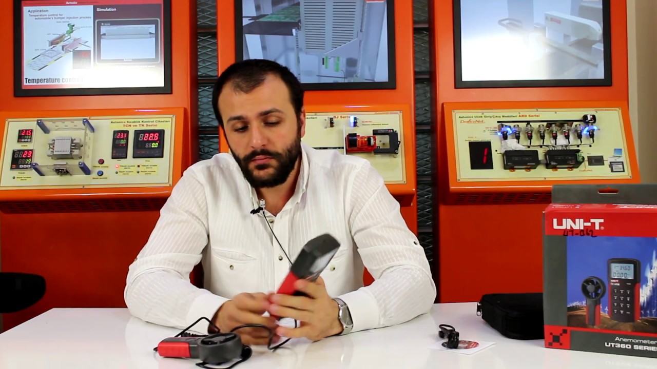 Unit UT362 Rüzgar ölçüm cihazı ( Anemometre ) Tanıtımı