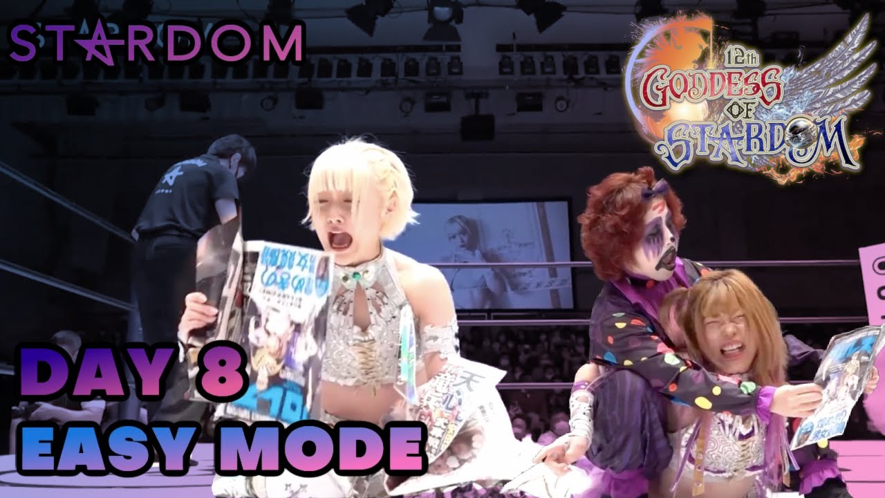 Goddess of STARDOM Day 8: Easy Mode