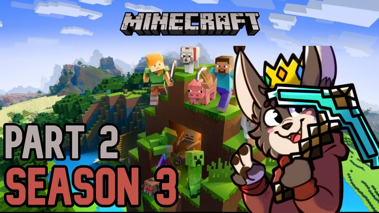 🐱Minecraft Survival S3 Part #2 //  Block game and good music