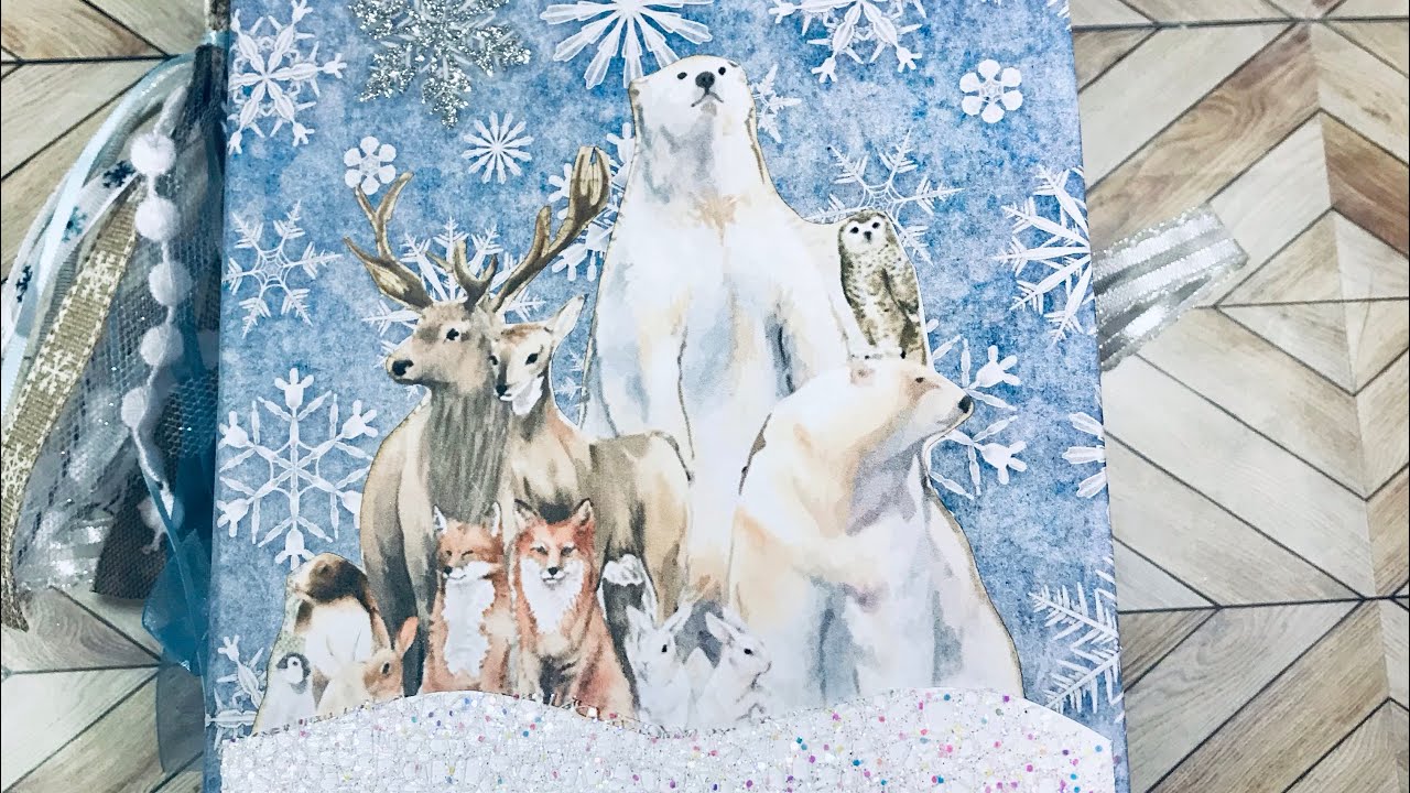 Winter Junk Journal Flip Through